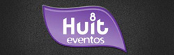 Dise&ntilde;o de la identidad gr&aacute;fica de Huit eventos