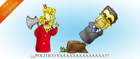 La tira jocosa...Gallardon y Esperanza Aguirre. Humor Gráfico
